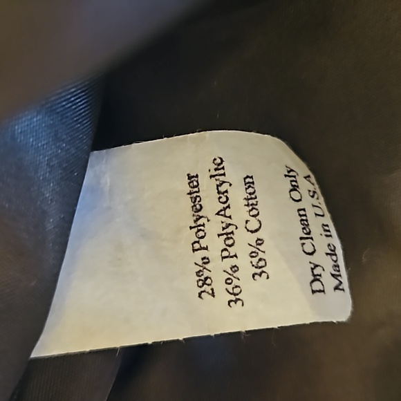 VINTAGE BAXIS & BAXIS BLAZER BEADED PASTEL COLORS BROWN BLUE TAN PINK S SMALL - Picture 10 of 10